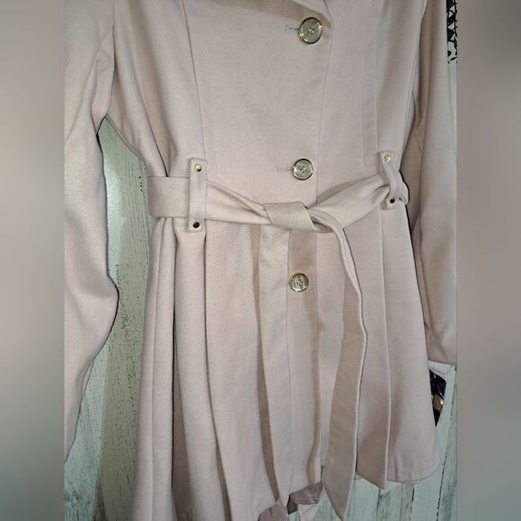 Steve Madden Madden Girl High Low PeaCoat - Picture 4 of 12